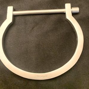 Miansai 925 marked sterling silver bracelet cuff